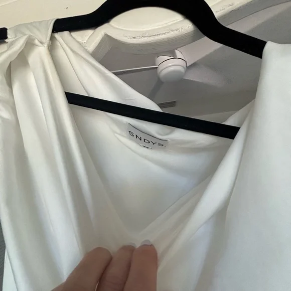 SNDYS. White Maxi Dress Bridal - Picture 4 of 6